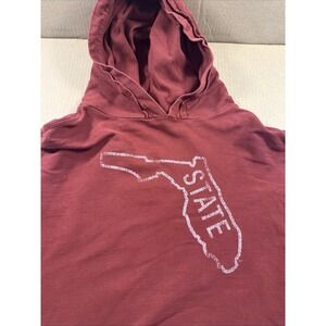 Distant Replays Florida State Hoodie XXL Hooded Sweatshirt Distressed